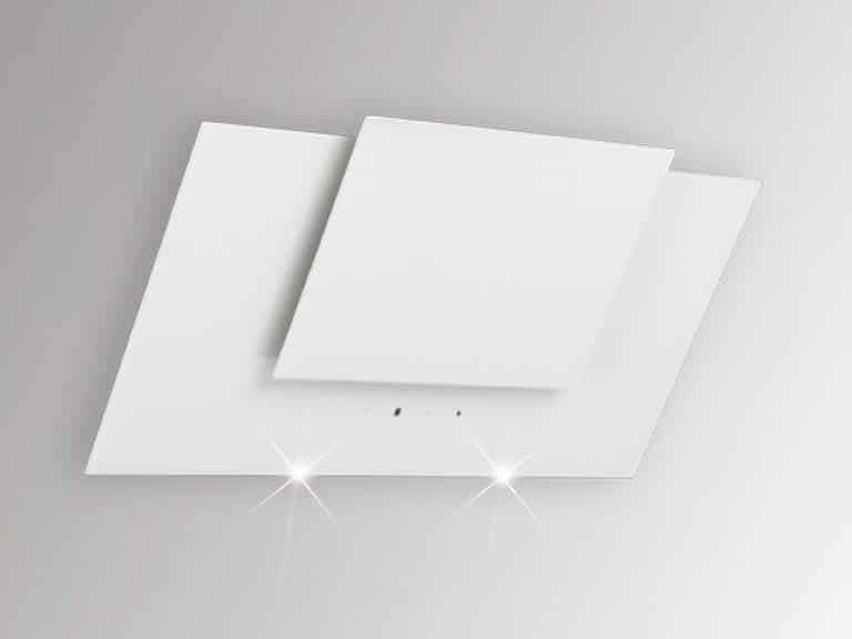 Korpus Grau / Weißglas, 80 cm, ohne Schacht<br />
Darstellung ohne Umluftabdeckung